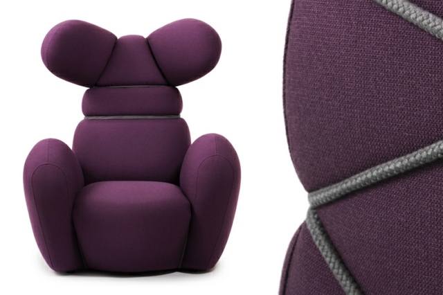 Wing chair plyschleksaker inspirerade möbler kreativt original