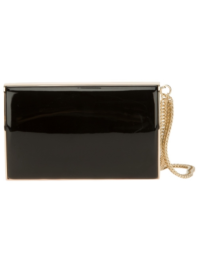 JIMMY-CHOO-clutch-golden-chain-lack-matt