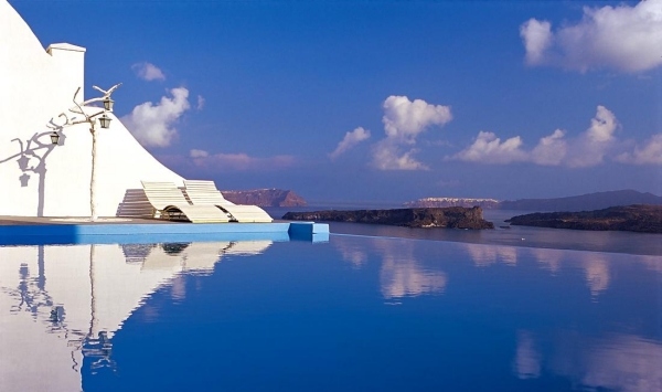 hotelldesign i santorini astrate suites sky water