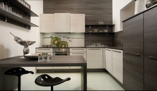 kiwi väggdekoration moderna designkök från nolte