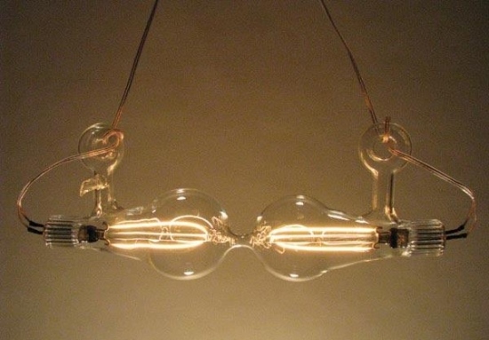 Glödlampa design innovativ traditionell konst