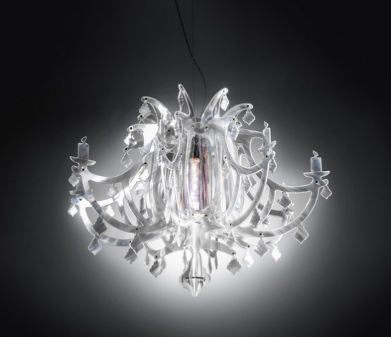 italiensk designerbelysning av slamp ginetta