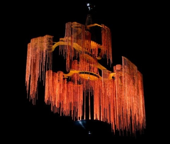 Faraway Tree Designer Luster rostfritt stål polerat krom