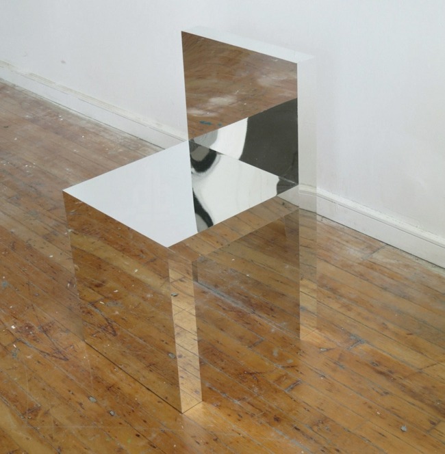 moderna akryl kontorsmöbler osynlig spegelyta