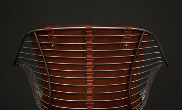 handgjorda detaljer rostfritt stål läder modern