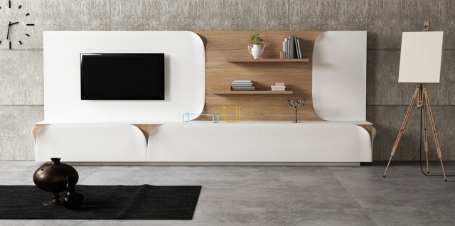 designer-möbler koncept-vardagsrum-vägg-slap-serie-vardagsrum