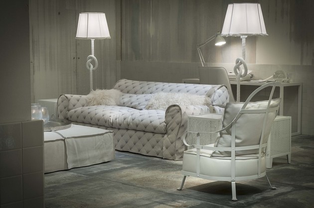 designmöbler vit baxter fåtölj soffa stehlamoen
