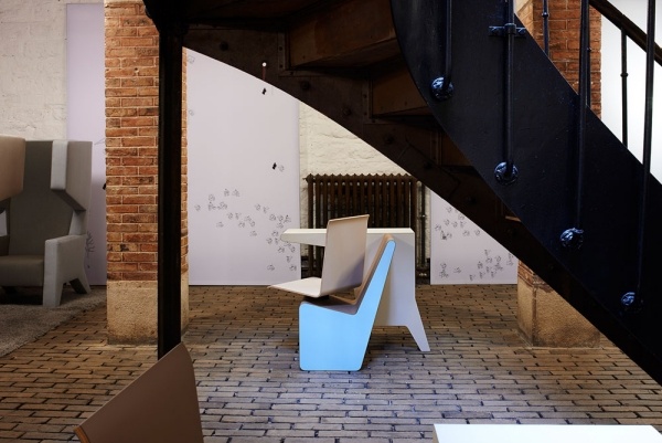 Vridbar stol skrivbord Proof-006 Sideseat-studio Makkink-Bey Design