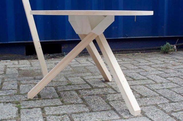 designa trä sidobord-bygg själv-kopplingssystem av plast