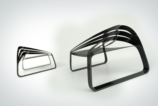 Designer stolar med modern design-armstöd svart