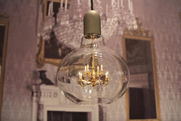 designer hängande lampa mineheart king edison mässing ljuskrona