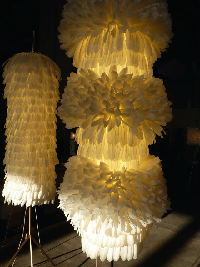 dekorerad golvlampa modern elegant exklusiv samling