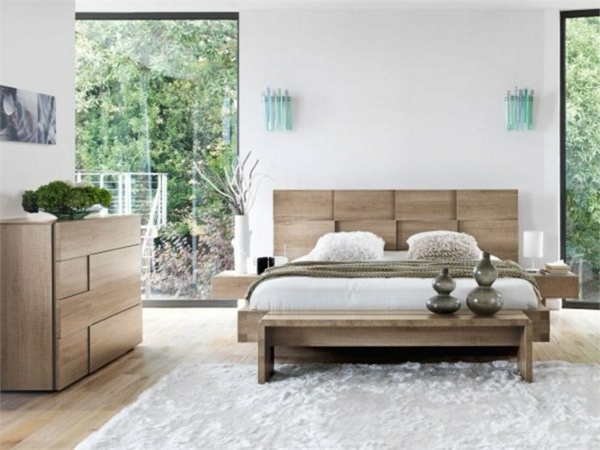 Trä sovrumsmöbler möbler idéer laminat