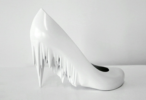 Kvinnor ice queen ny modern konst skor design