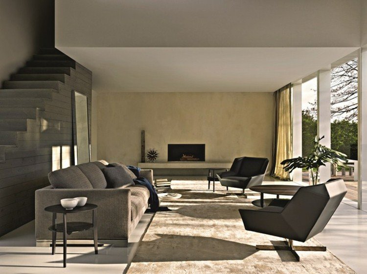 Fåtölj modern minimalistisk möbeldesign