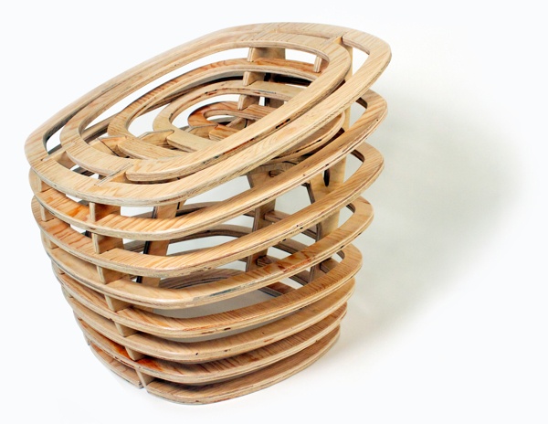 Pedro Arturo-design design stol trä modulära element