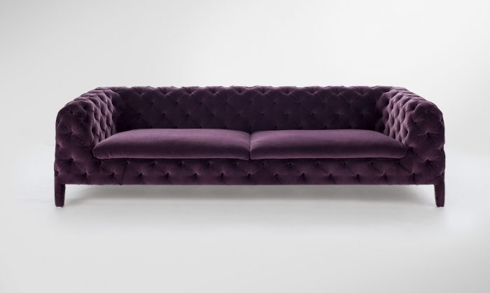 Designer-soffa-Windsor-manuellt tillverkat-Arketipo-Firenze-färgat sammetskydd