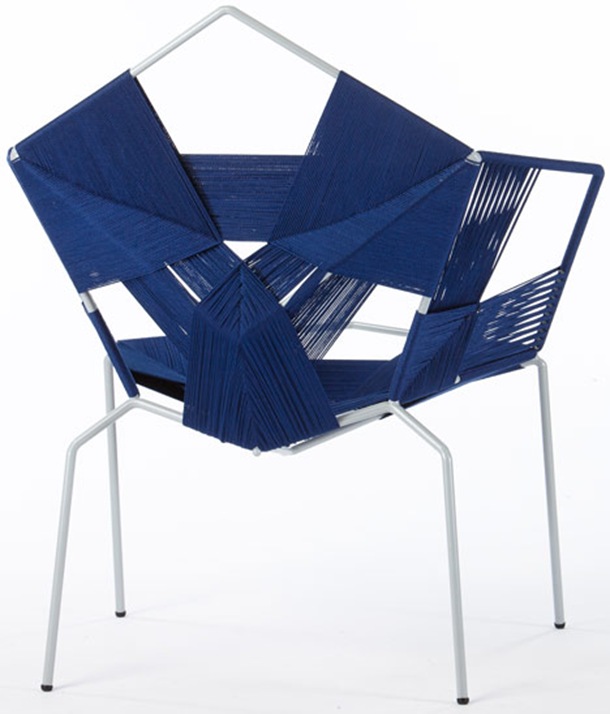 designer stolar COD blå rami tareef sladdar