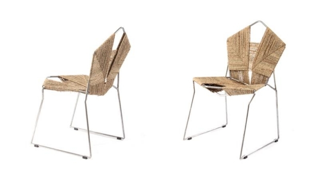 COD -projekt Rami Tareef designer vävda stolar