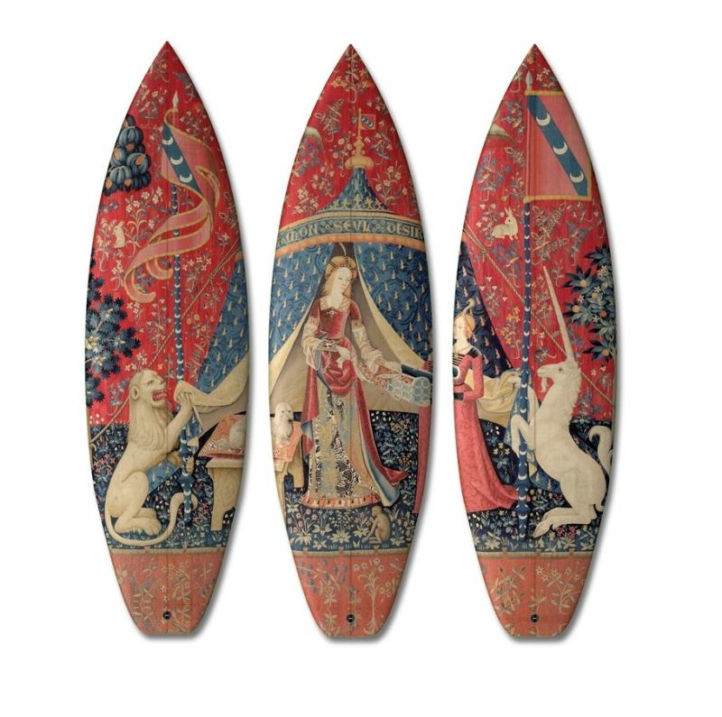 Designer surfbrädor-renässans-bild-konst-frankrike-bom-konst