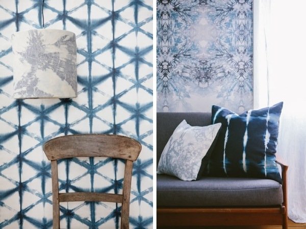 geometriska mönster motiv tapet design textil konst tekniker