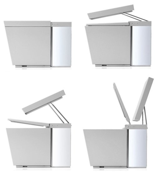 Kohler Numi designer toalettlock funktion