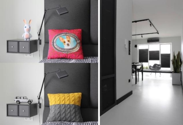 kudde gul rosa designer lägenhet-kasia orwat-monokroma möbler