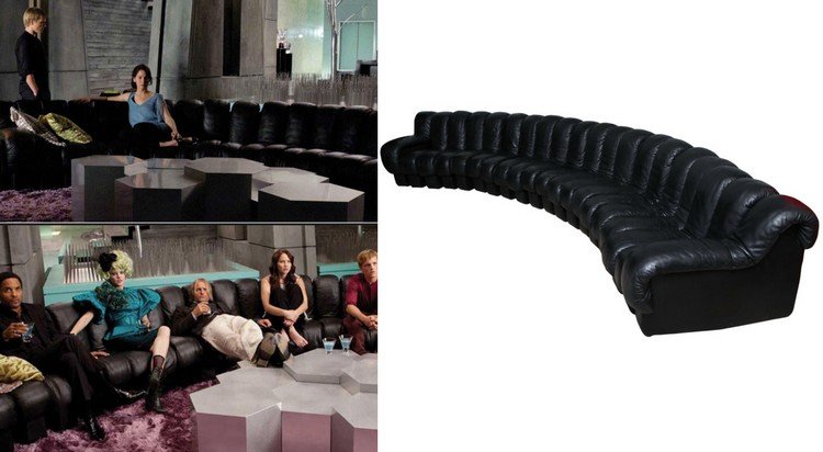 design-klassiker-möbler-de-sede-soffa-svart-läder-omslag-vacker-design