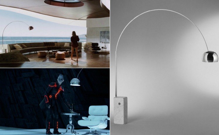 designa klassiker-möbler-lampor-arco-golv-lampa-italienska-design-filmer