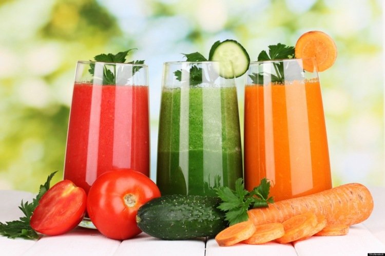 Detox-bota-äta-hälsosam-saft-dricka-första dagarna