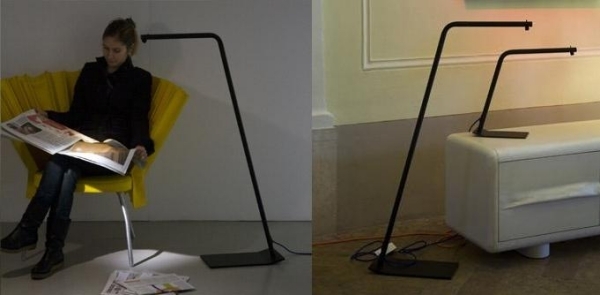 Led lampa golvlampa design innovativ