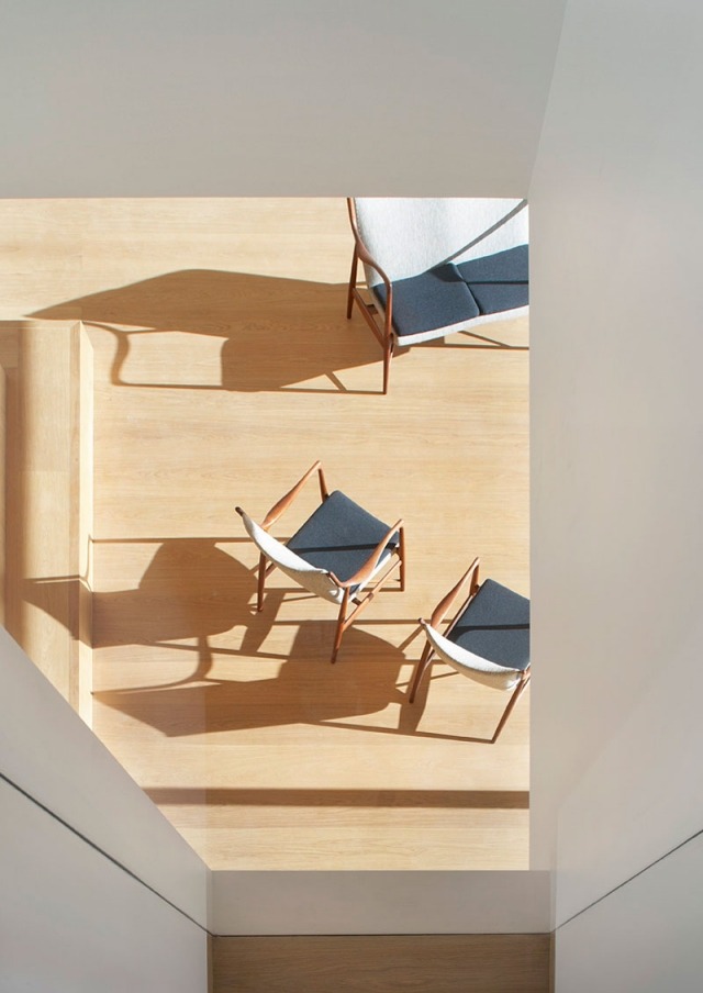 lanthus design terrass trägolv täcker par stolar