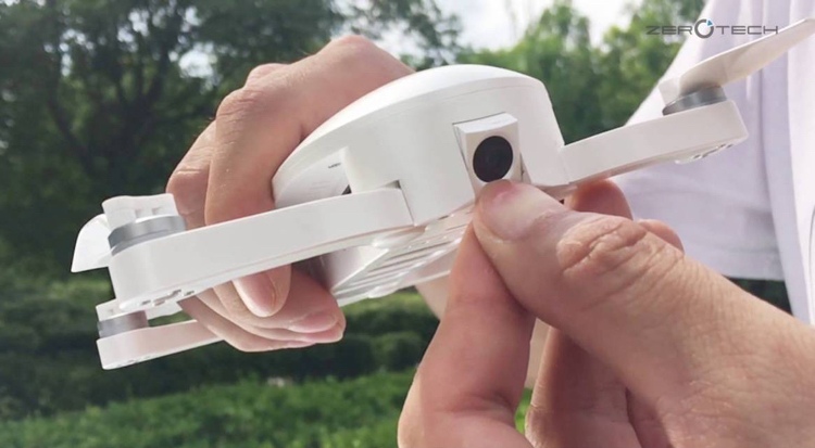 Drone 2019 ZeroTech Dobby liten och kompakt