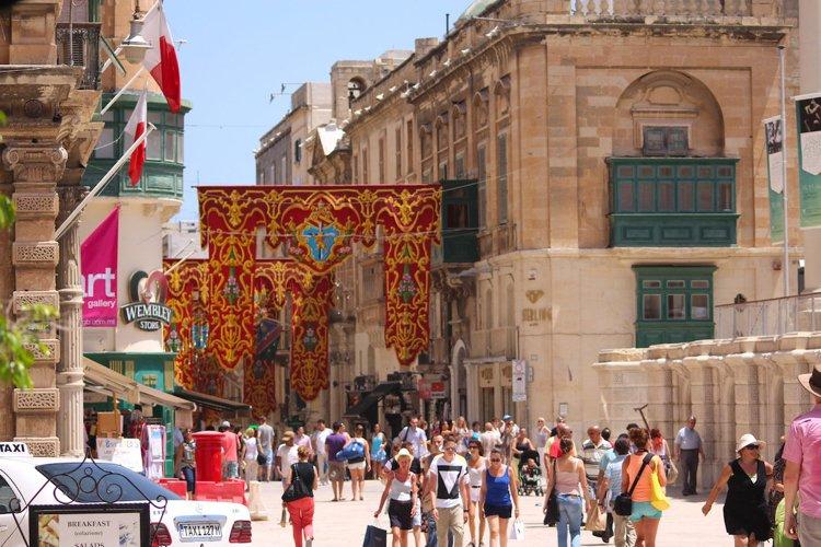Destinationer 2018 kulturarvsstad Valetta Malta