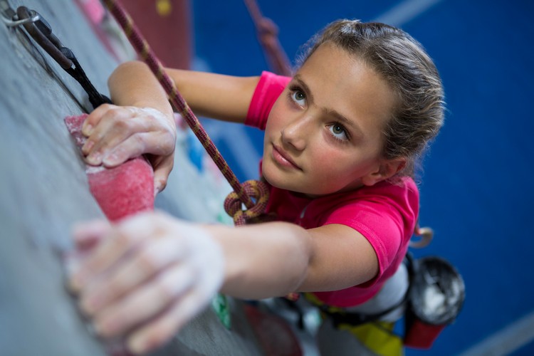 Bouldering utvecklar beslutsamhet hos barn