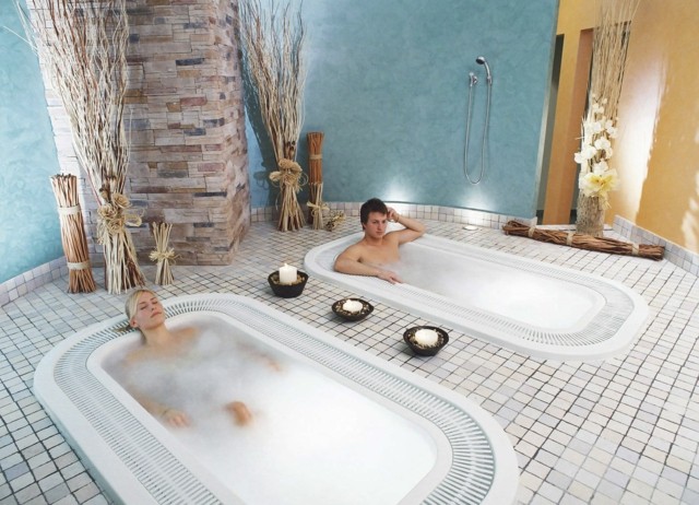 Hotell massage under vattnet bubbelbadkar