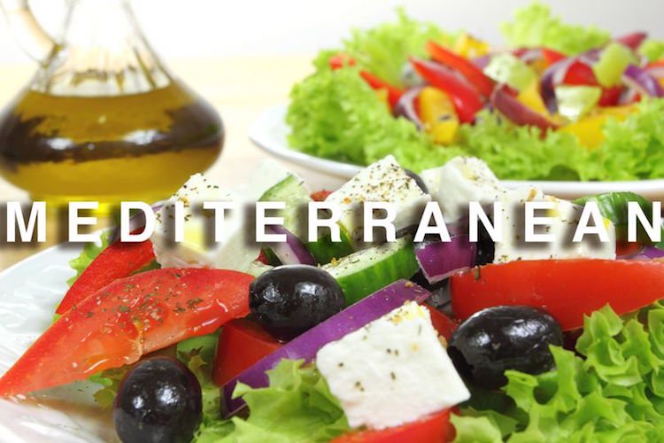 medelhavs diet fetaost oliver sallad olivolja