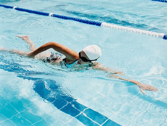 Tränar viktminskning simning sport viktminskning