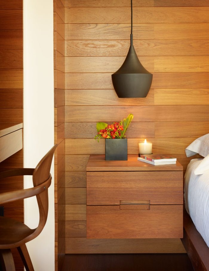 Bländningsfritt-läs-ljus-i-säng-sänglampa-hängande-lampa-svart-matt-metall-vägg-trä-täckning