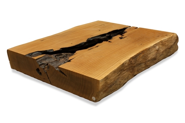 pequi återvunnet soffbord i trä organisk skönhet