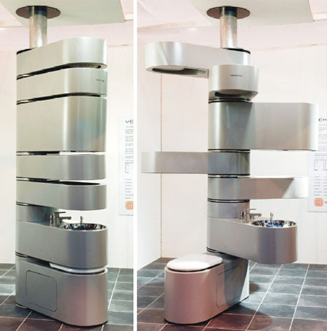 Vetebrae-praktisk-rostfritt stål-toalett-futuristisk-design