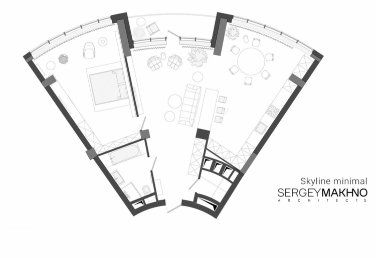 färg-grön-plan-lägenhet-fläkt-form