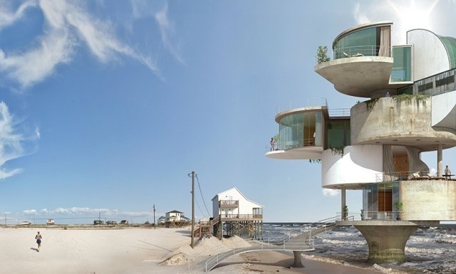 dauphin island-dionisio gonzalez-surrealistisk arkitektur