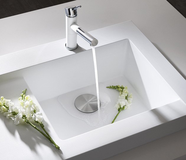 handfat i granit vit modex blanco Tyskland