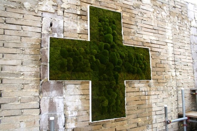 Moss Cross Anna Galforth naturstödskonst