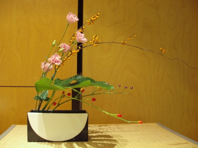 flower art modern lägenhet passande snyggt enkelt original