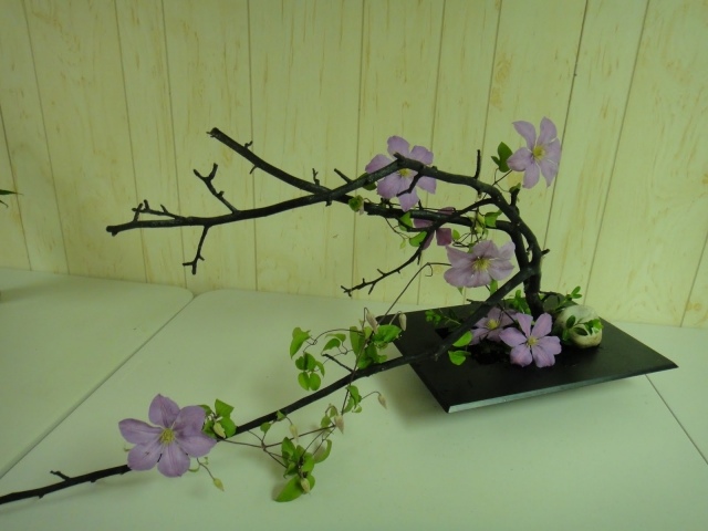 ikebana blommakonstanslutning mänsklig ande och natur