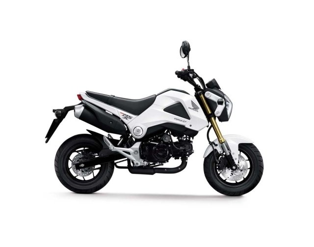 honda-msx125-mini-motorcykel vit