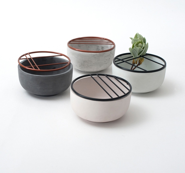 moderna planters Ikebana -konst inspirerar Hanna Kruse