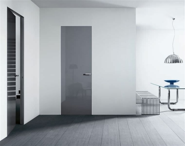 design dörrglas grå modern design RASOMURO 41
